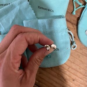 tiffany & Co Elsa Peretti Bean Earrings